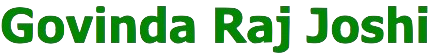 Govinda Raj Joshi Logo
